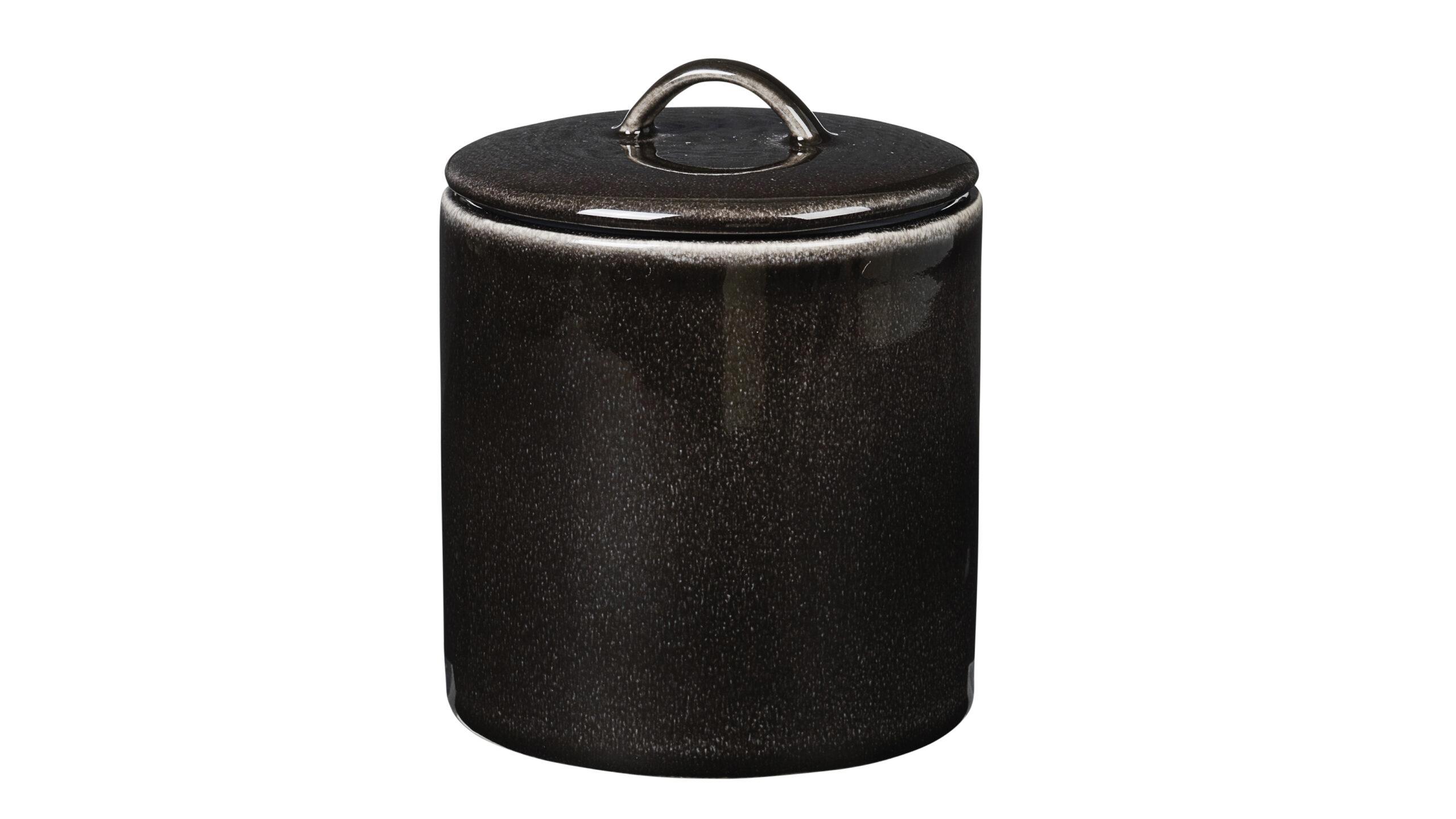 Broste Nordic coal krukka með loki Ø12xH12 cm Broste Nordic coal krukka með loki Ø12x12 cm – mynd 1