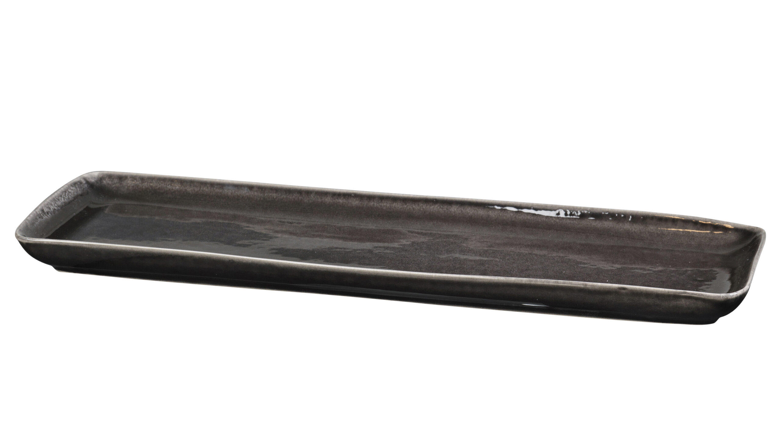 Broste Nordic Coal diskur ferkantaður 12,5x35 Broste Nordic Coal diskur ferkantaður 12,5x35 cm – mynd 1