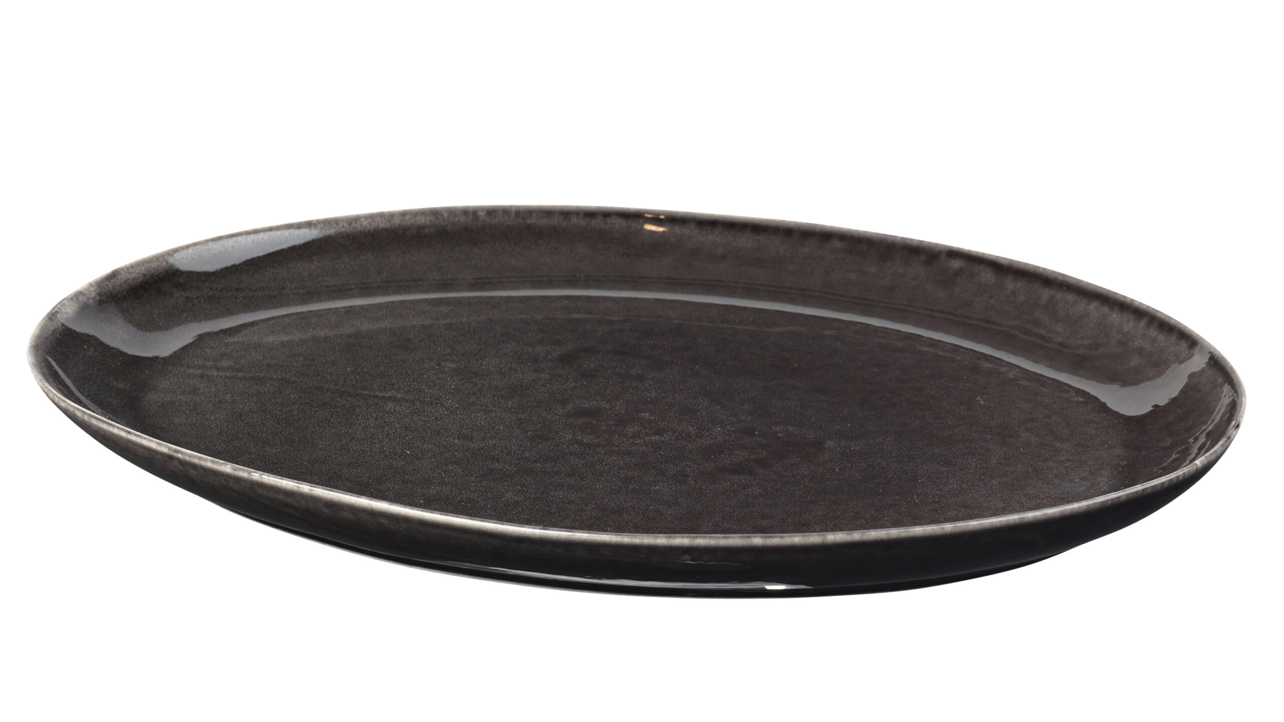Broste Nordic Coal fat sporöskjulaga 26x35 Broste Nordic Coal fat 26,5x35,5 cm – mynd 1