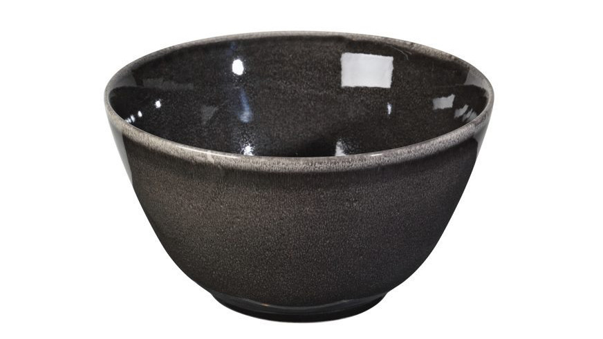 Broste Nordic Coal skál 20xH11 cm Broste Nordic Coal skál Ø20x11 cm - Image 1