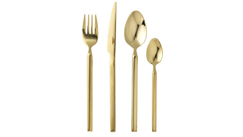 Broste Tvis hnífapör titanium gold f:4 Broste Tvis hnífapör titanium gyllt f/4 - Image 1