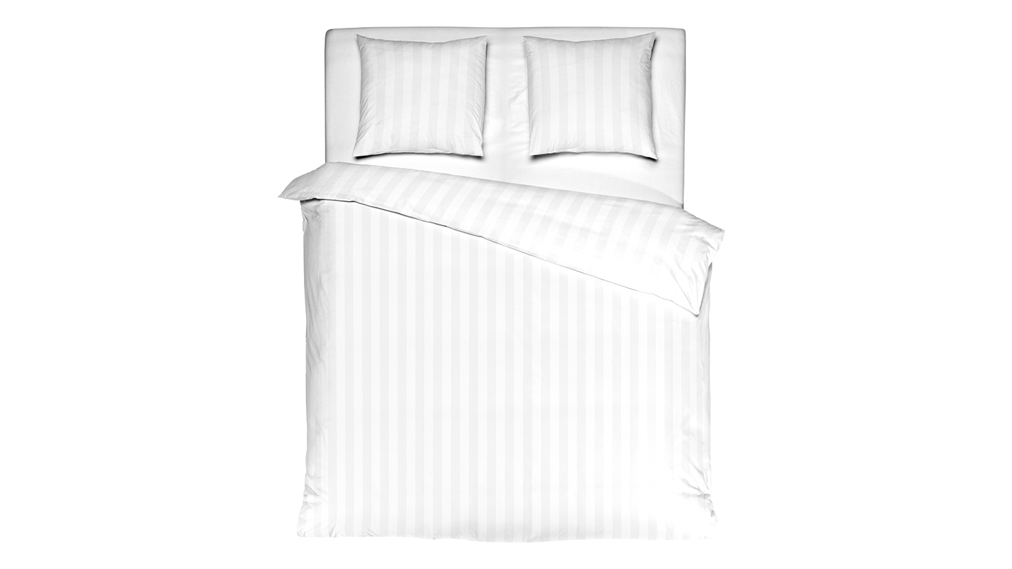 Mistral Home rúmföt 140x200 Oxford satin stripe hv 138106 Mistral Home rúmföt 140x200 Oxford satin stripe hv - Image 1