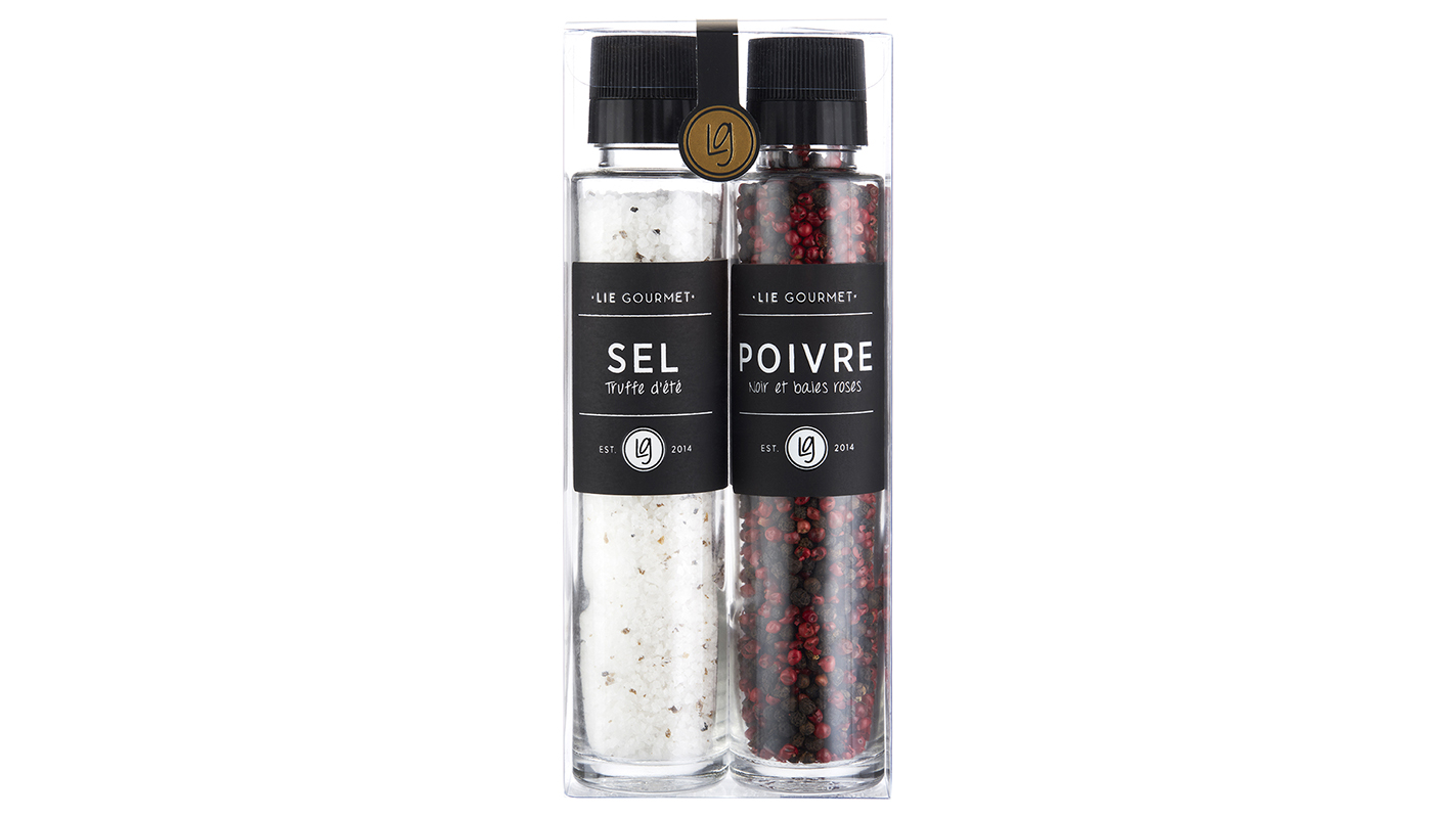 Lie Gourmet trufflusalt - pipar gjafasett 258 Lie Gourmet trufflusalt og pipar gjafasett - Image 1