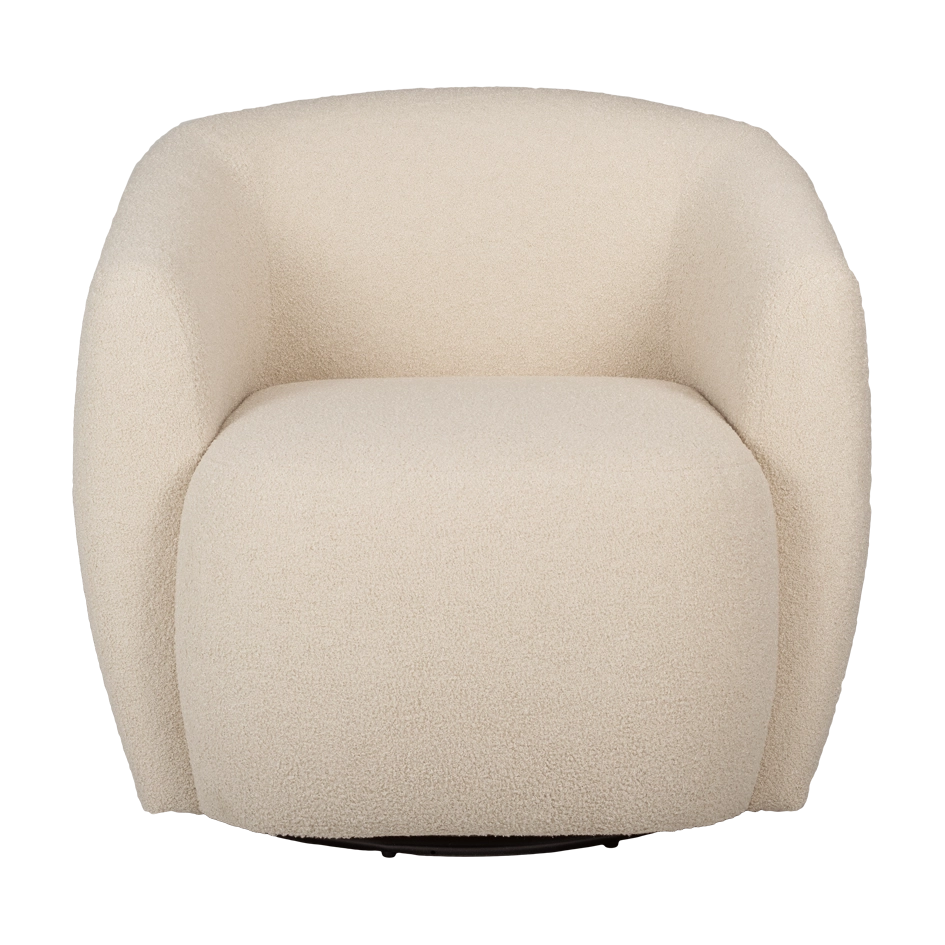 Gela hægindastóll m-snúningsfæti NowOrNever 03 beige KRE109405 Gela hægindastóll m/snúningsfæti NowOrNever 03 beige - Image 1