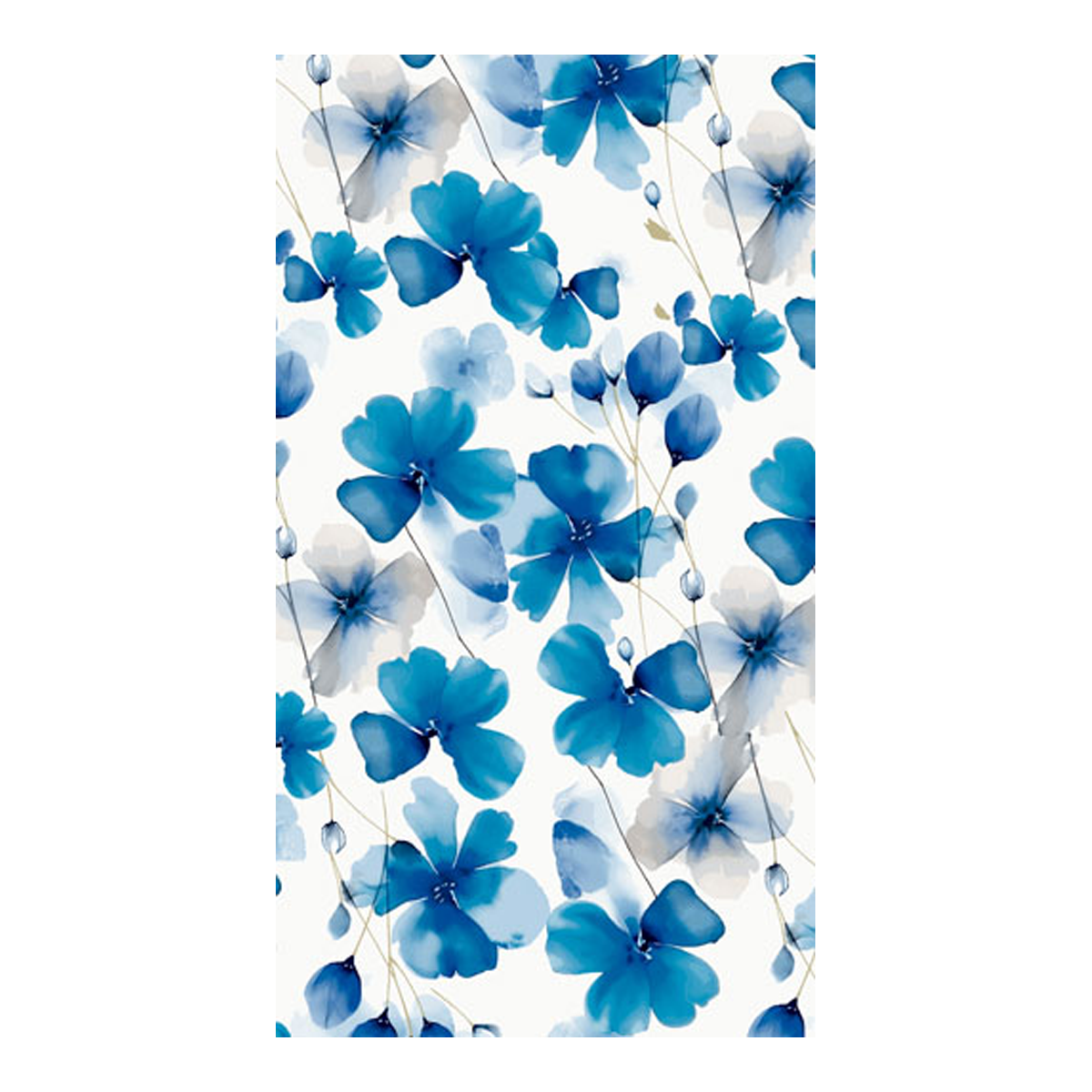 212013 Servíettur Everbloom blue 33x40cm – mynd 1