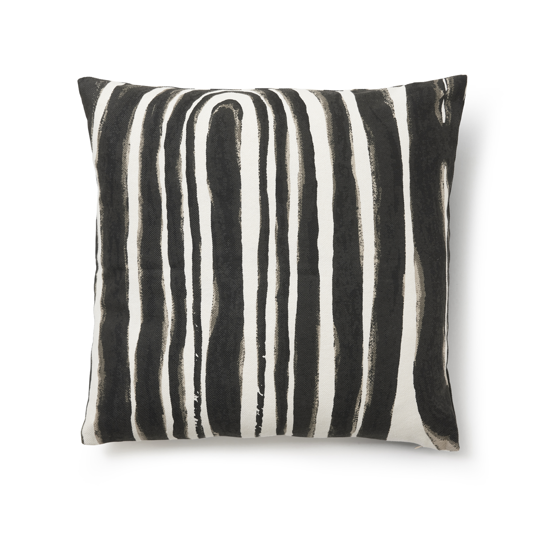 2372999 Jakobsdals Zampi púði 50x50cm svaturhvítur (2) Jakobsdals Zampi púði 50x50cm svatur/hvítur – mynd 1