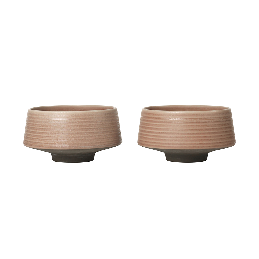 Broste Miko skálar s:2 Ø14cm bleikar 14533538 Broste Miko skálar s/2 Ø14cm bleikar – mynd 1