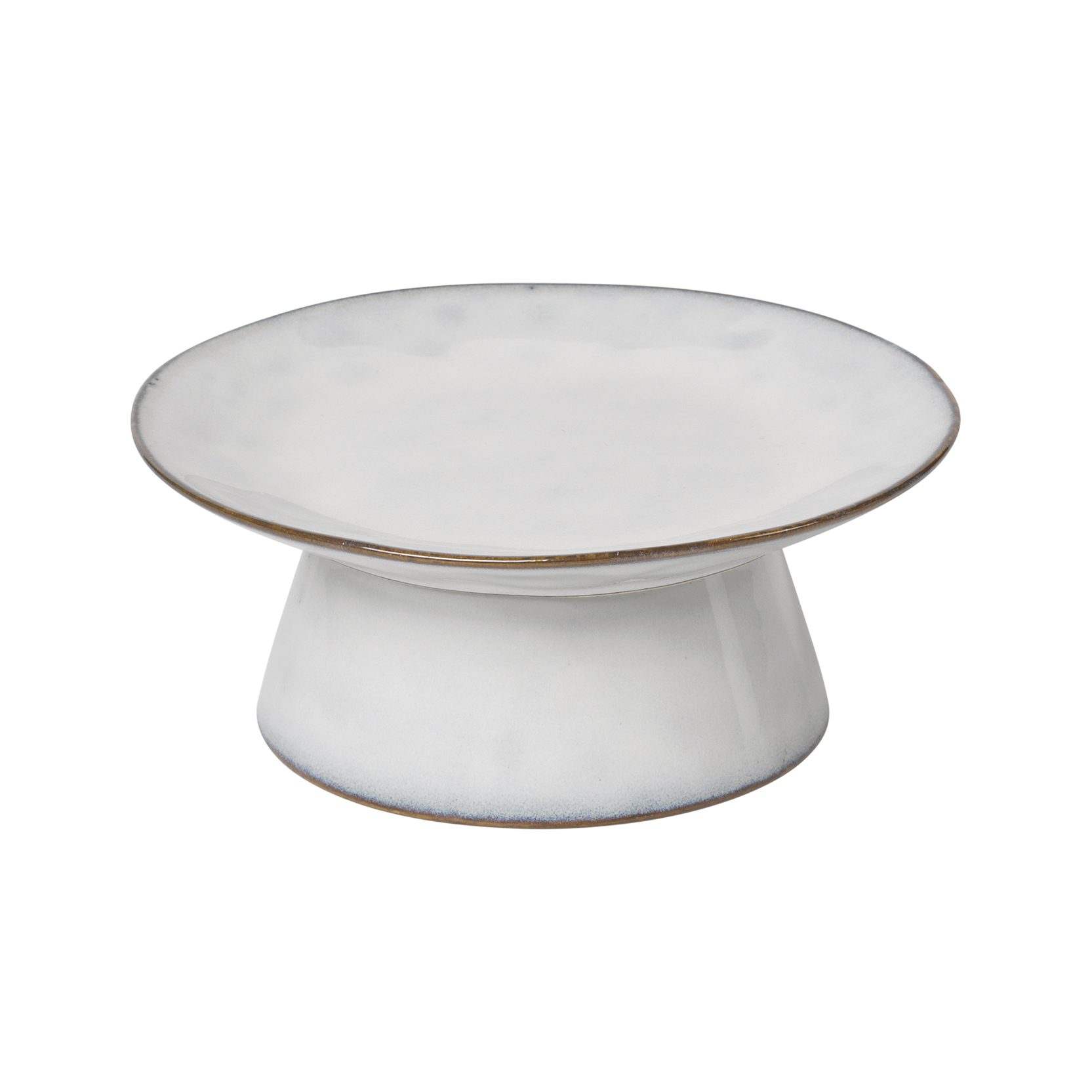 Broste Nordic Sand kökudiskur á fæti Ø14,5 cm 14533552 Broste Nordic Sand kökudiskur á fæti Ø14,5 cm - Image 1