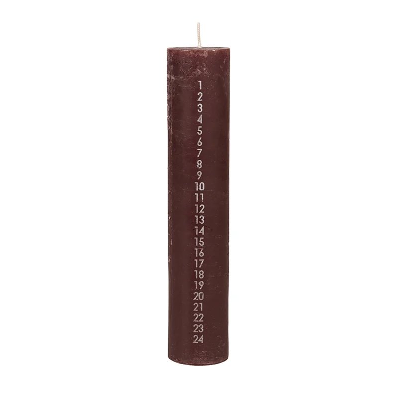 371ee847-fefb-42f4-ab96-95d35754921c.jpg Broste Rustic dagatalakerti brúnt Ø5cm - Image 1