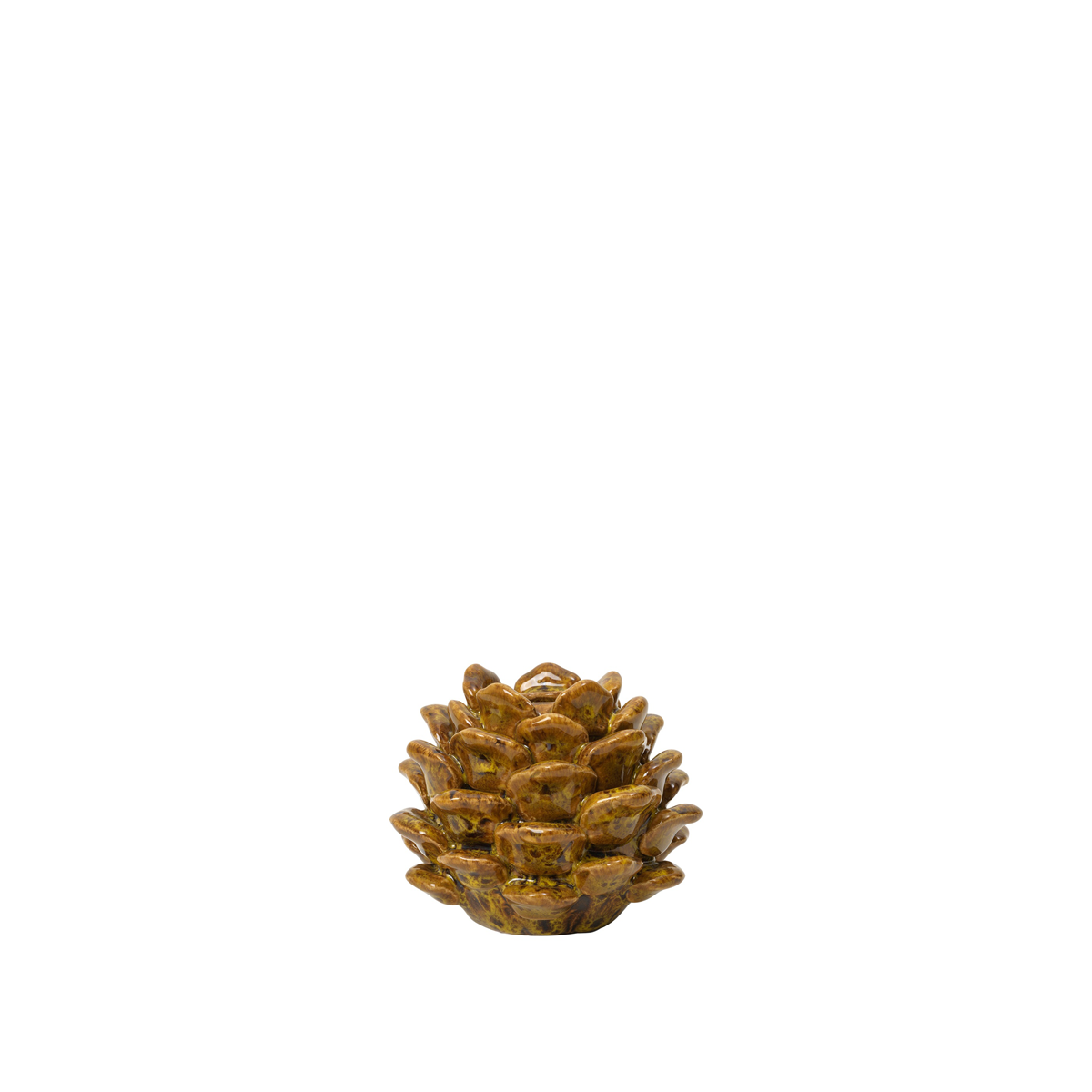 14447063 Broste Pina kertastjaki 10x8 Ocher – mynd 1