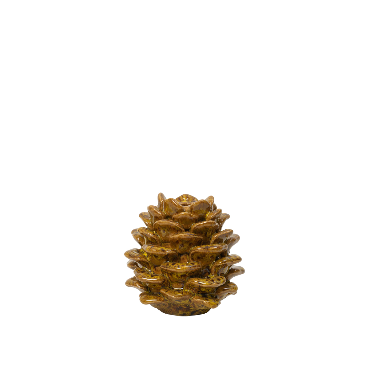 14447064 Broste Pina kertastjaki 10,5x10 Ocher – mynd 1
