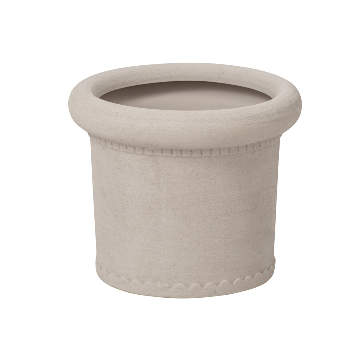 268249 Jolipa Stoneware blómapottur hvítur L (1) Jolipa Stoneware blómapottur hvítur L – mynd 1