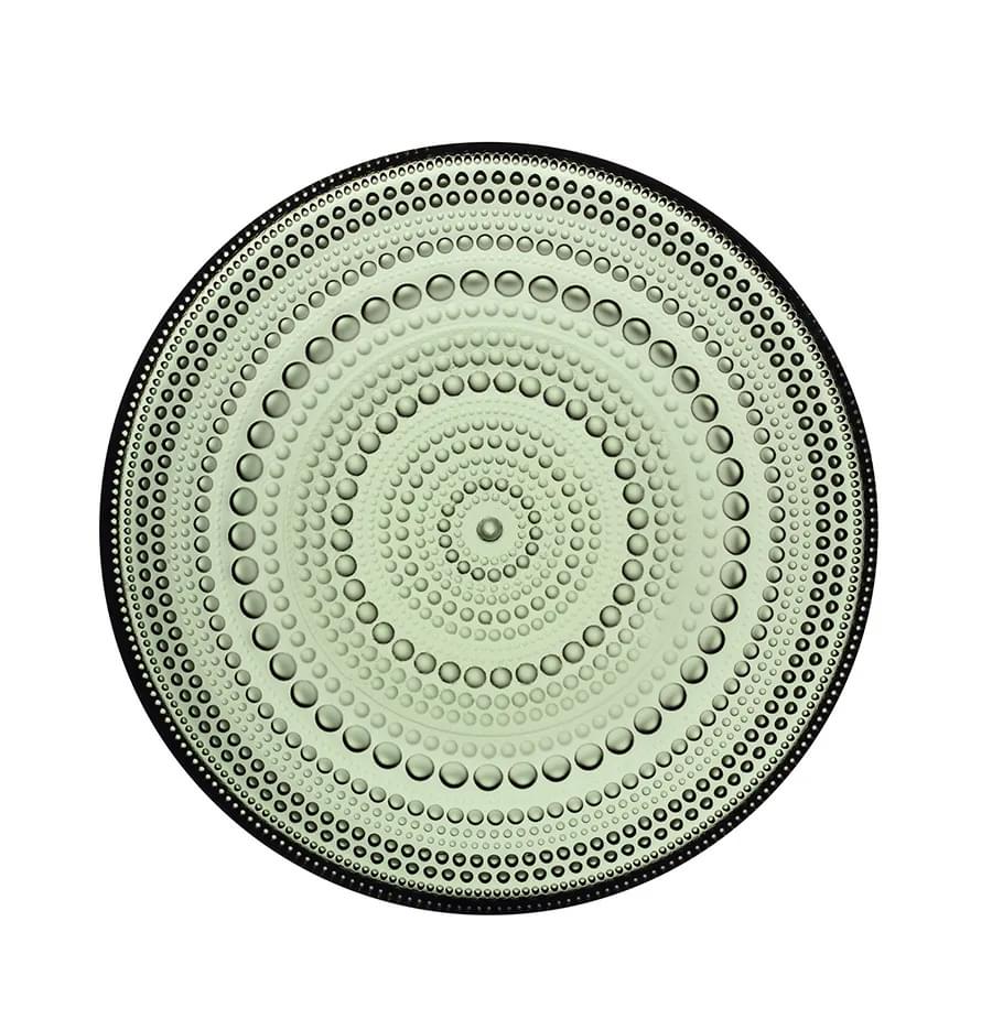 143ab854-5e1b-4259-8d7a-b8fd32b16e19.jpg Iittala Kastehelmi diskur 17cm pine green – mynd 1