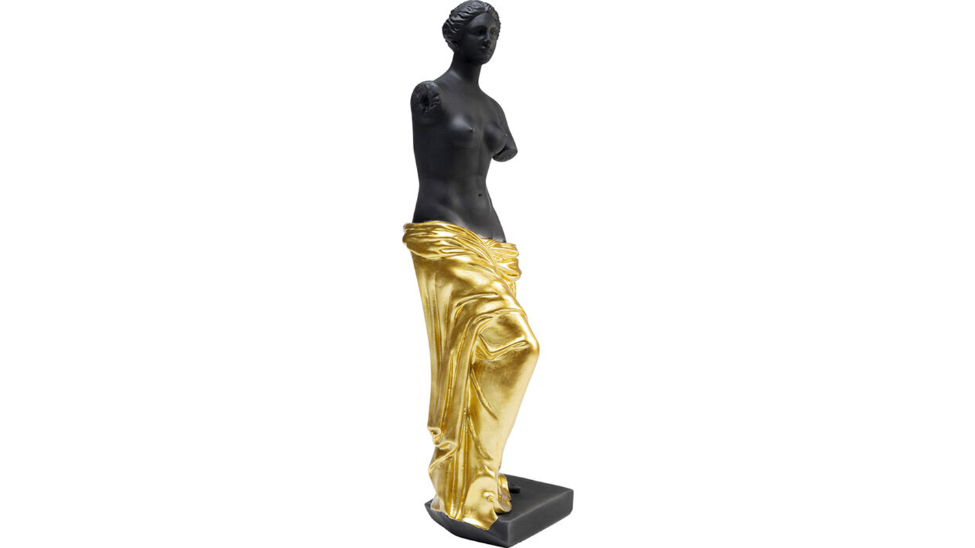 53502 Kare Classic Beauty stytta svört/gyllt – mynd 1