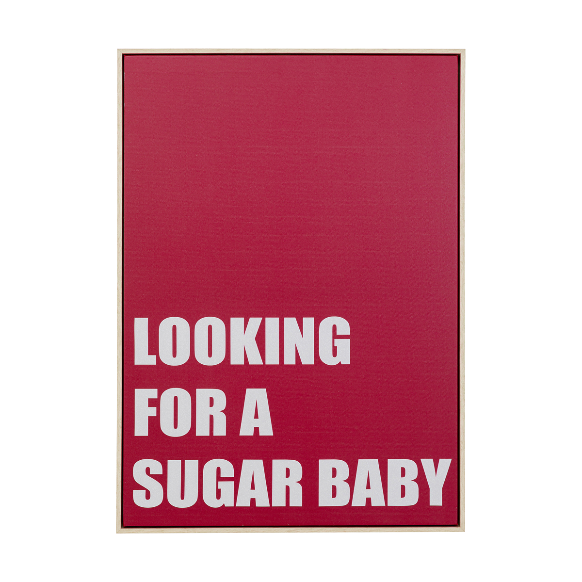 56787 Kare sumgar baby mynd 50x70 rauð (1) Kare Sugar baby mynd 50x70cm bleik – mynd 1