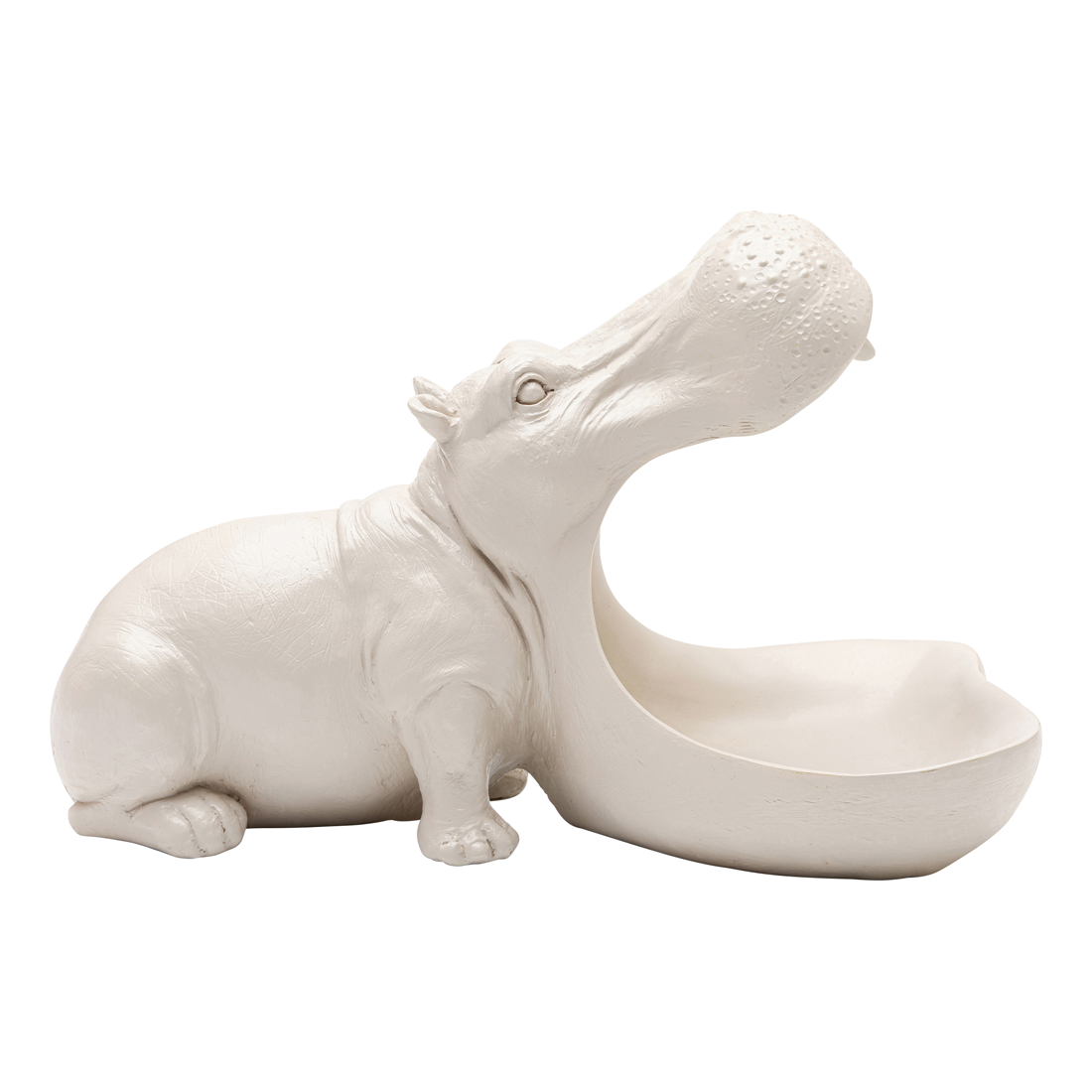 57515 Kare Hungry hippo grá beige 17cm – mynd 1