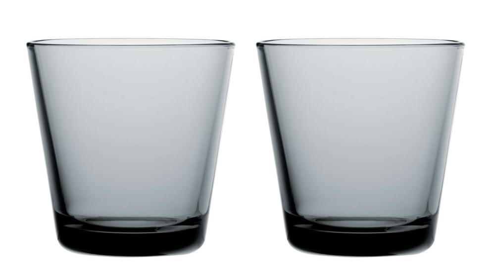 48f1d160-9cef-47d9-b757-23685bbe525c.jpg Iittala Kartio glas 21cl 2stl grá – mynd 1