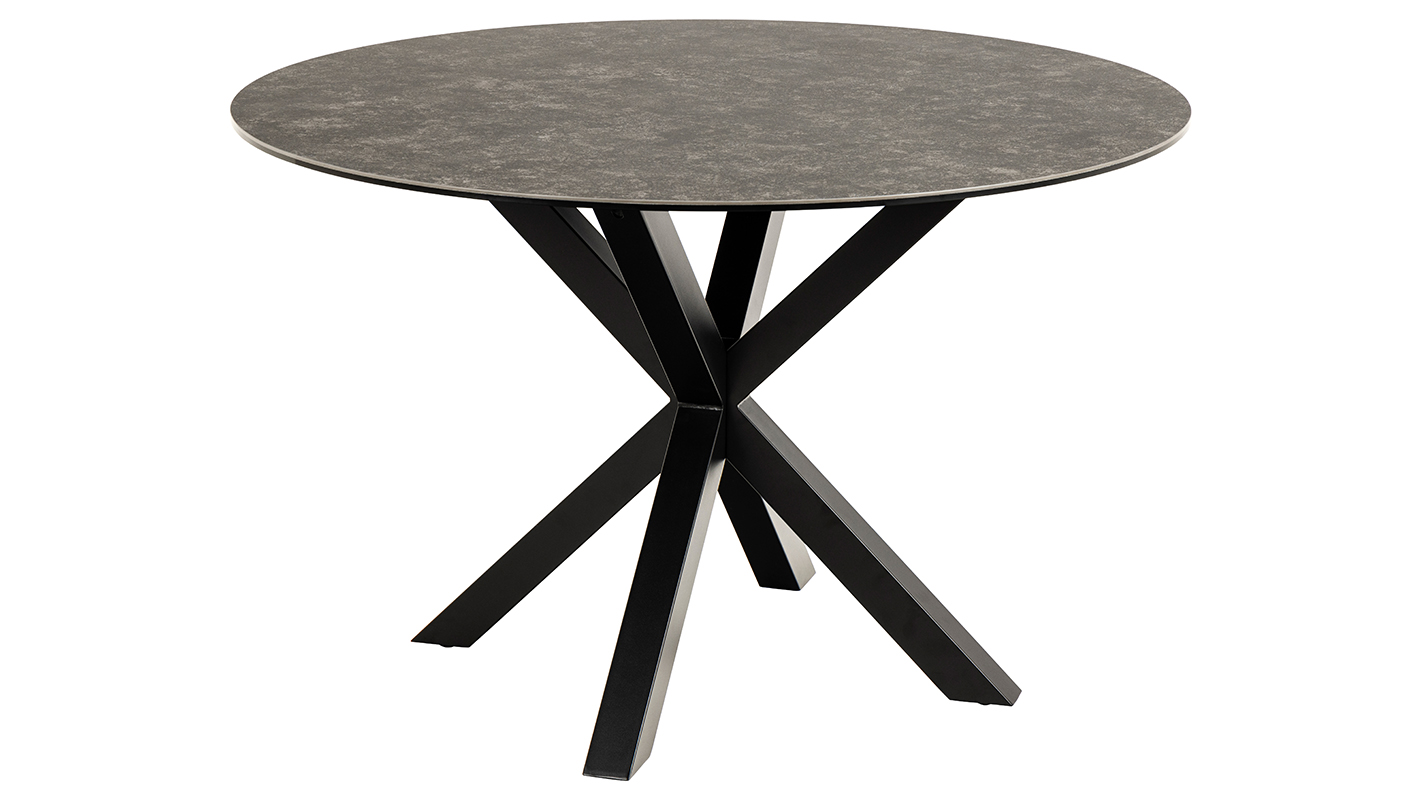 Heaven borðstofuborð Ø119cm keramik plata H000022312 - 1 Heaven borðstofuborð Ø119cm keramik plata – mynd 1