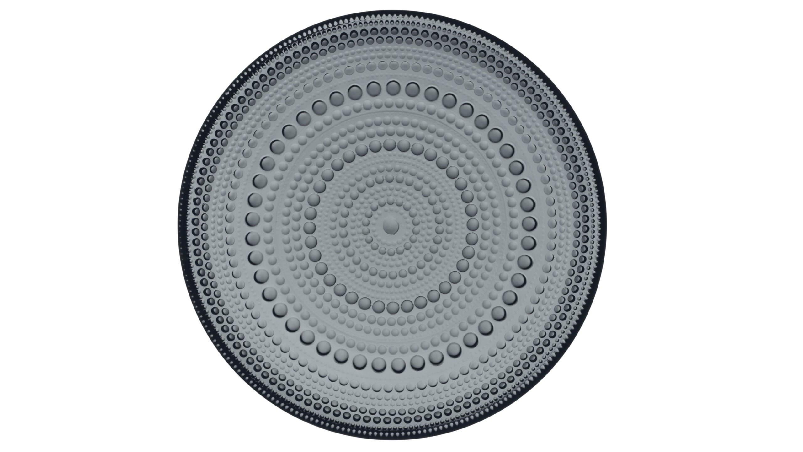 Iittala Kastehelmi diskur dökkgrár 17 cm Iittala Kastehelmi diskur dökkgrár 17 cm – mynd 1