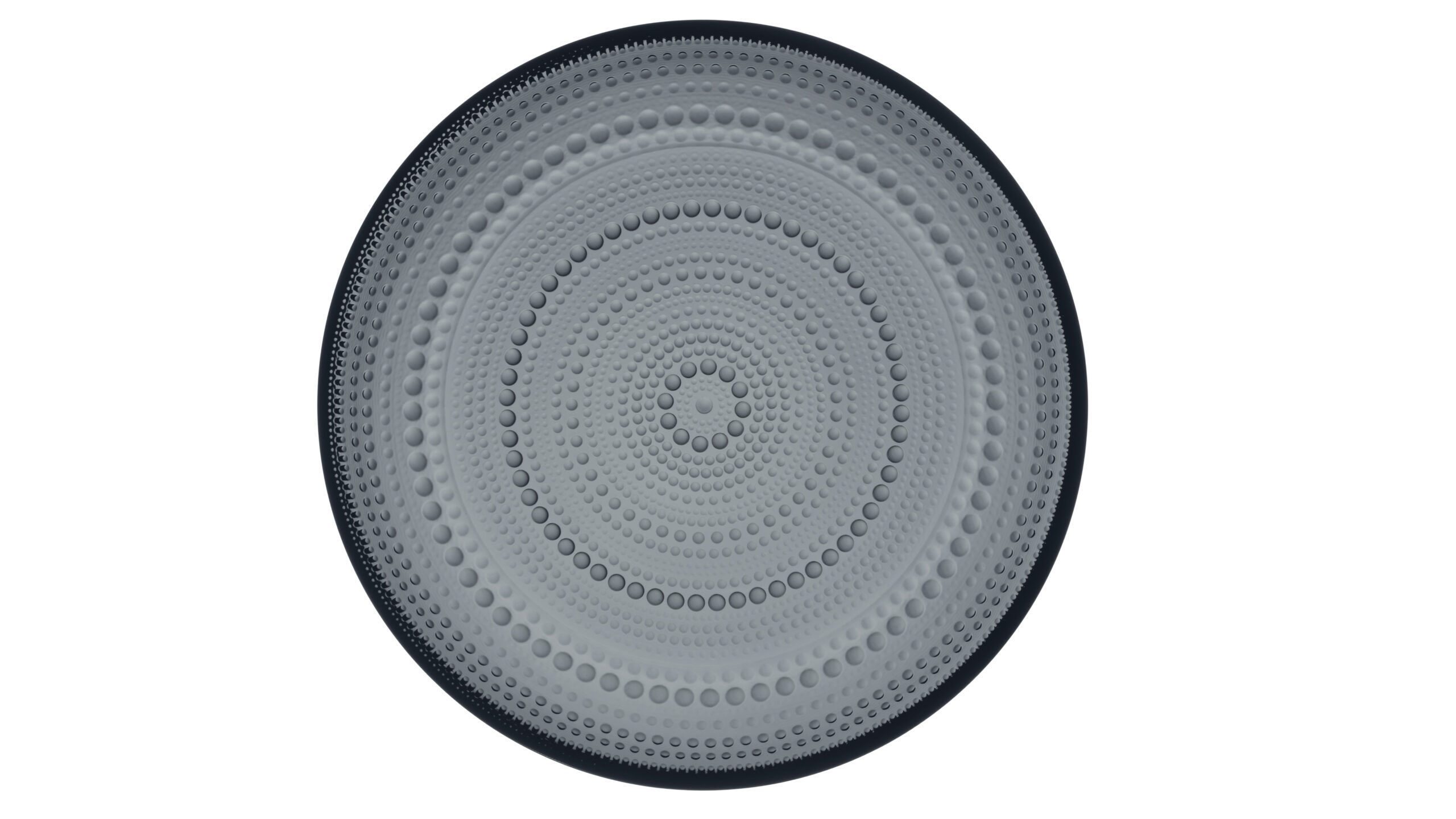 Iittala Kastehelmi diskur dökkgrár 24,8 cm Iittala Kastehelmi diskur 24,8 cm dökkgrár – mynd 1