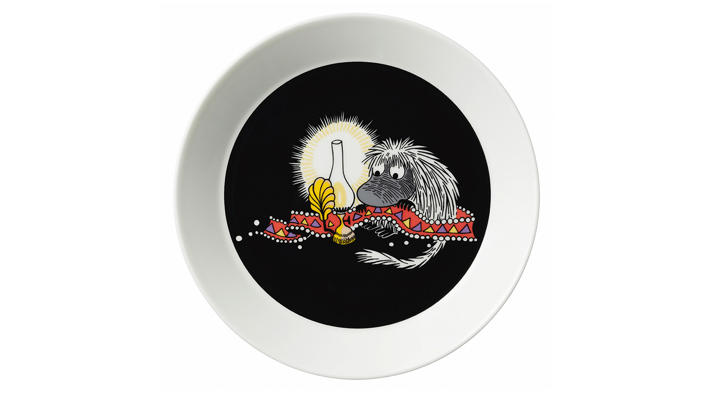 Iittala Moomin diskur 19cm Ancestor Iittala Moomin diskur 19cm Ancestor black – mynd 1