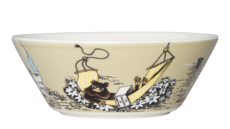 Iittala Moomin djúp skál 15cm Muskrat beige MOO1069394 Iittala Moomin djúp skál 15cm Muskrat beige – mynd 1