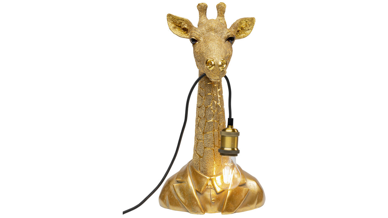 Kare Animal Giraffe borðlampi gylltur 50cm 53710 Kare Animal Giraffe borðlampi gylltur 50cm – mynd 1