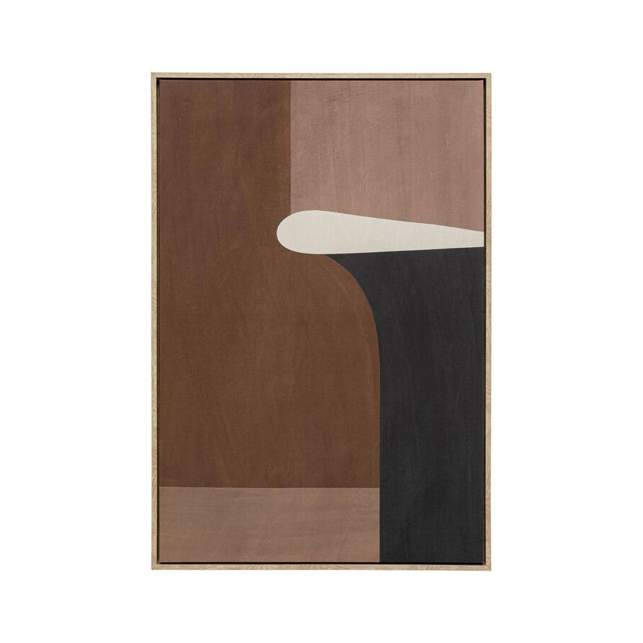 Kare Classic Shape brún mynd 60x90cm 57001 Kare Classic Shape brún mynd 60x90cm – mynd 1