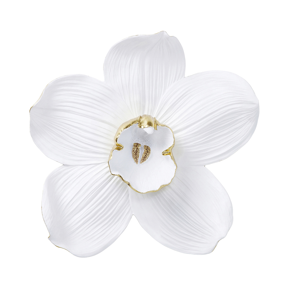 Kare Orchid white veggplatti 53x51 cm 69163 Kare Orchid white veggplatti 24x25 cm – mynd 1