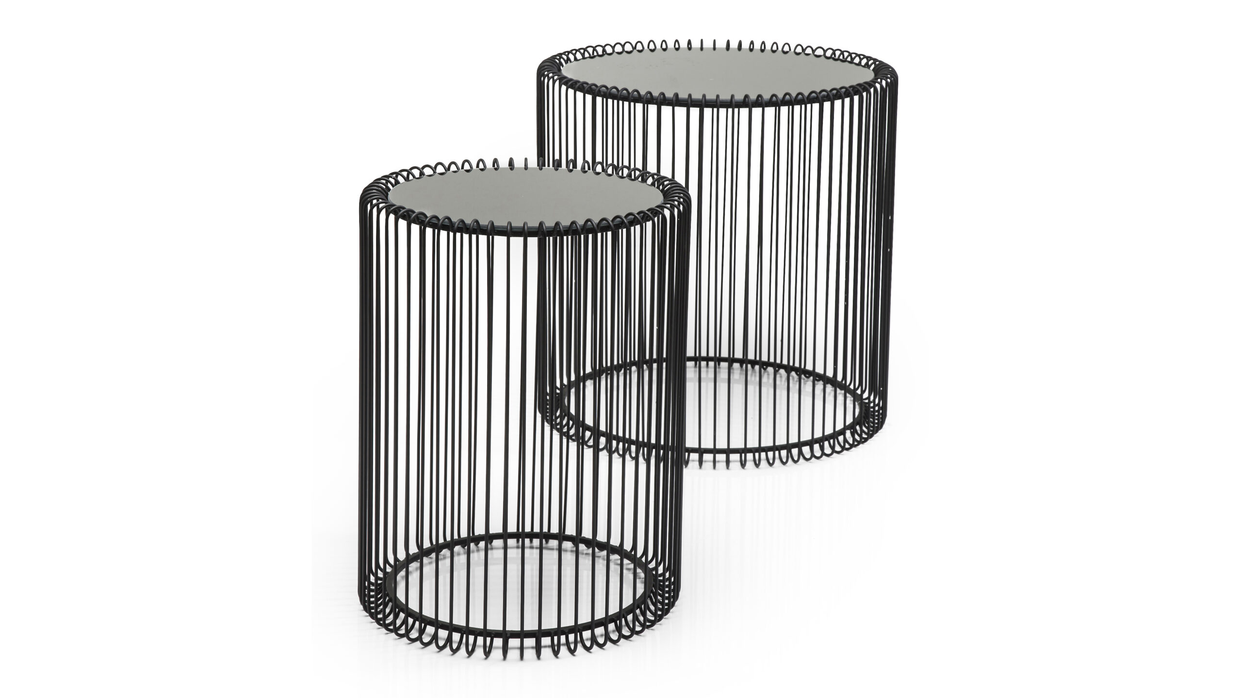 Kare Wire Black hliðarborð S:2 Kare Wire Black hliðarborð S/2 – mynd 1
