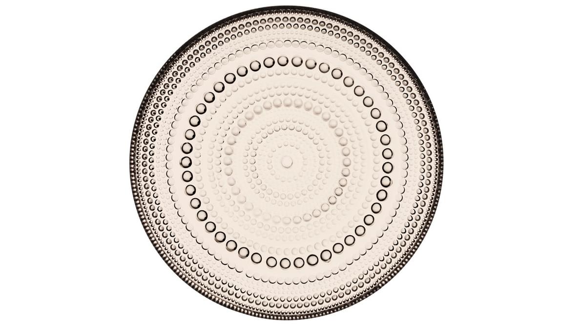 951afec6-ae7d-4352-8548-a2c34c67d5be.jpg Iittala Kastehelmi diskur 17cm Linen – mynd 1
