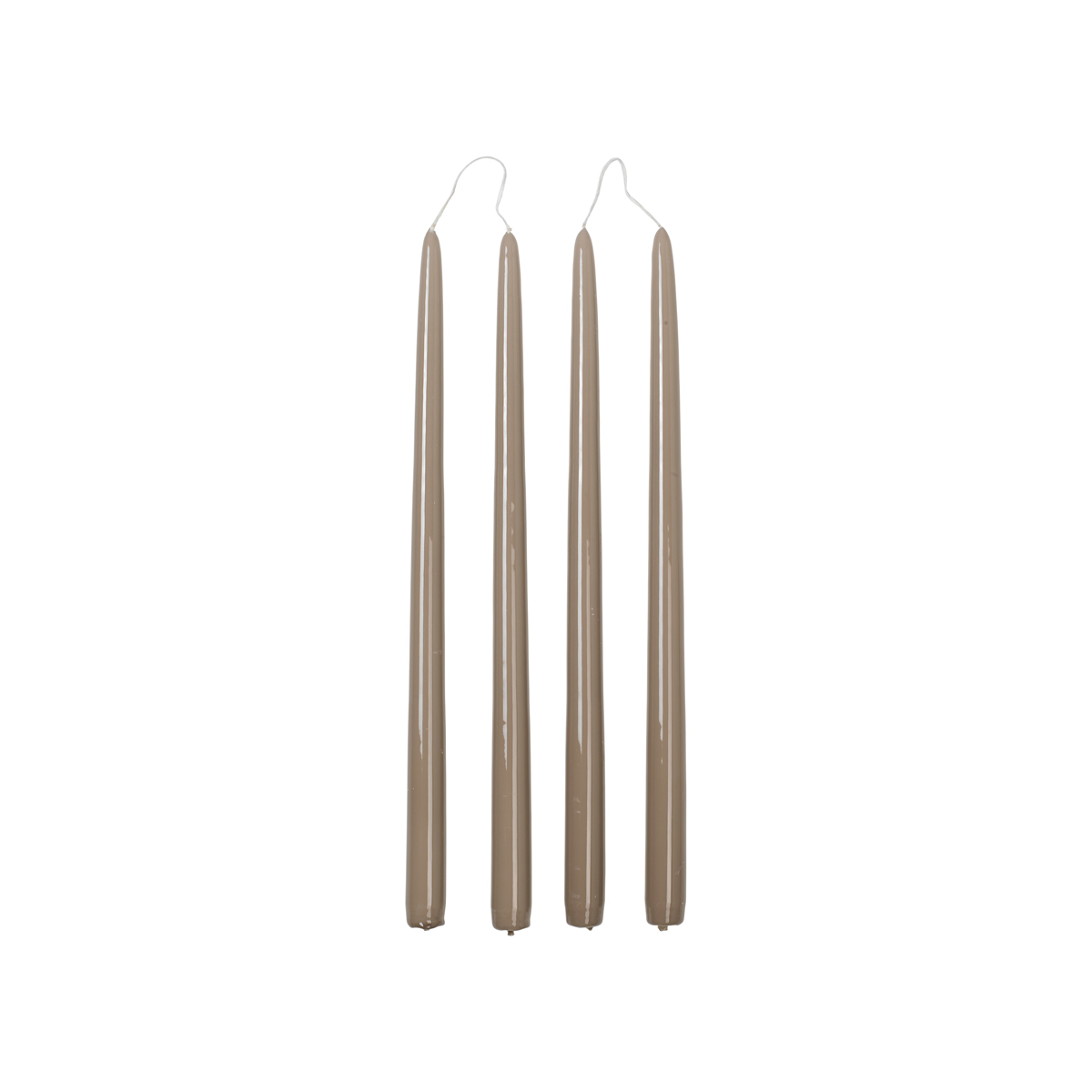 49000384 Broste Smoothe Glossy Taper kerti Ø2,2 x H38 cm (1) Broste Smoothe Glossy Taper kerti Ø2,2 x H38 cm – mynd 1