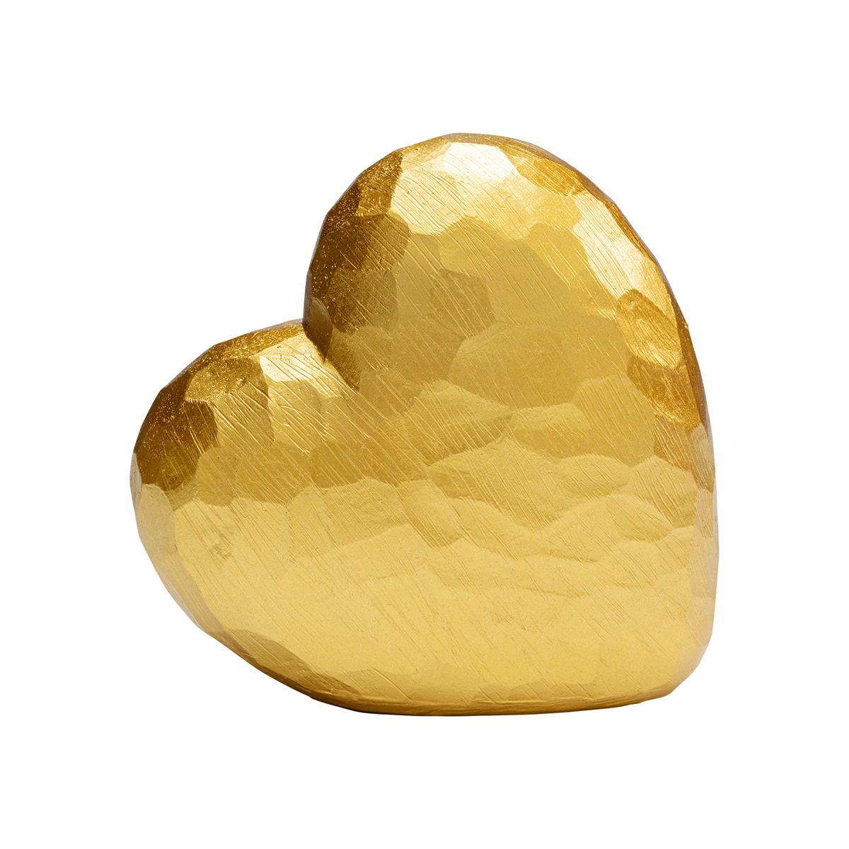 Kare Heart stytta gyllt 14 cm 53490S (1) Kare Heart stytta gyllt 14 cm – mynd 1